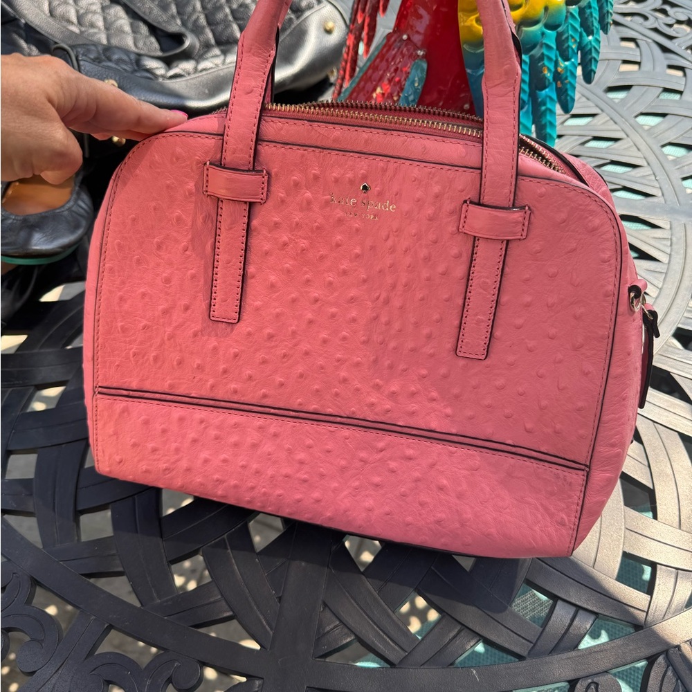Kate Spade Textured Pink Satchel